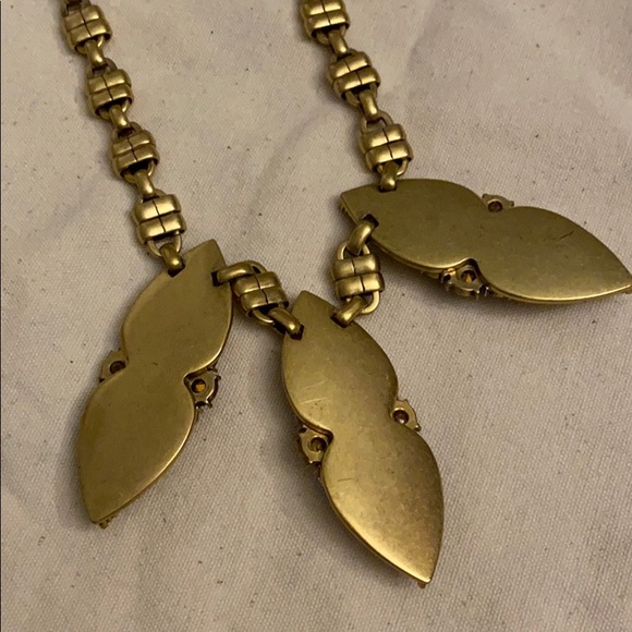 JCREW Necklace with amber colored stones - Picture 3 of 5